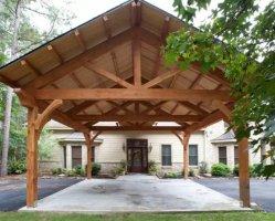 專業做防腐木葡萄架